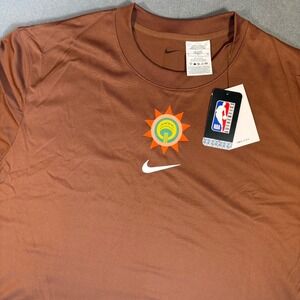 San Antonio Spurs Nike Brown '23/24 City Edition Short Sleeve Shooting Shirt XLT